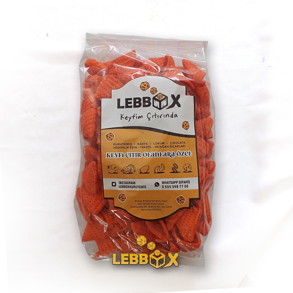 Ketçap Aromalı Piramit Cips
