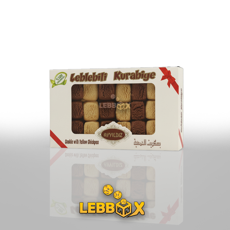 Leblebi Kurabiyesi Kakaolu / Sade