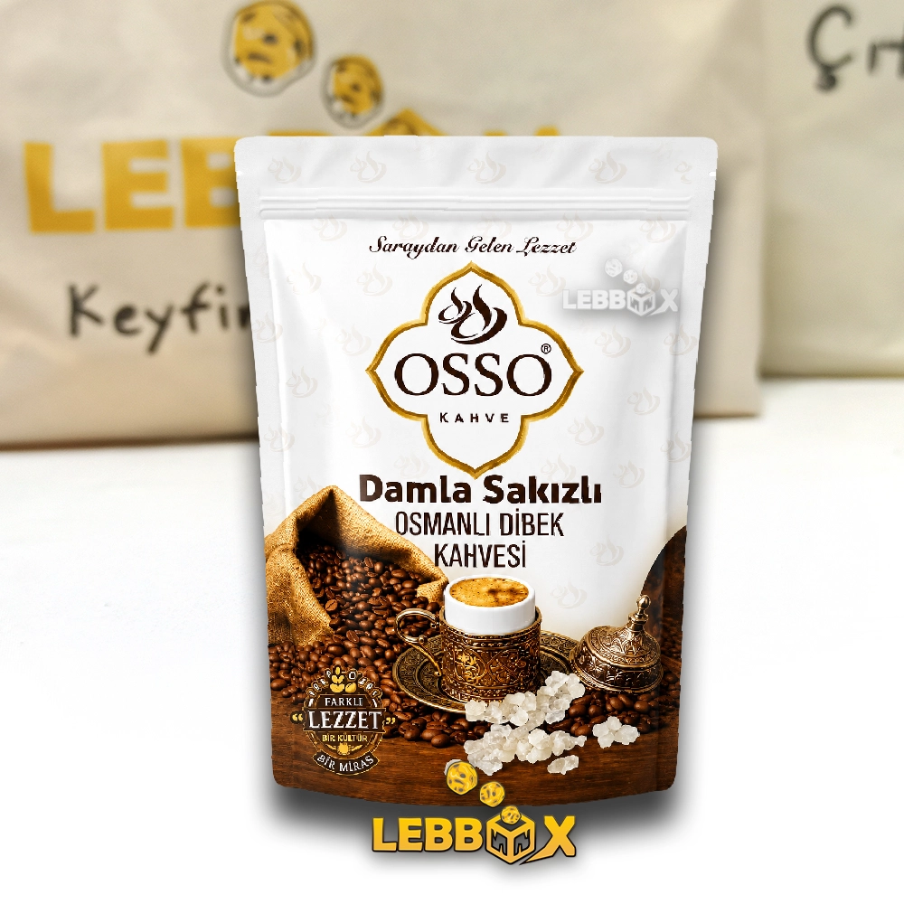 Osso Damla Sakızlı Osmanlı Dibek Kahvesi 200 Gr