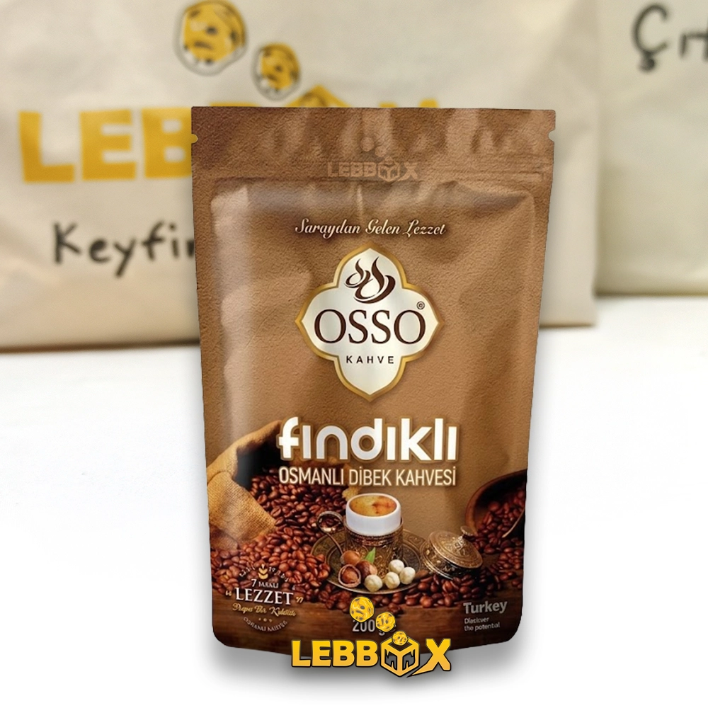 Osso Fındıklı Osmanlı Dibek Kahvesi 200g